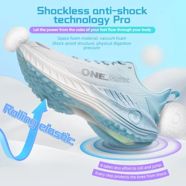 ONEMIX 2024 Autumn Sneakers Breathable Jogging Shoes Men Lightweight Women Sport Sneaker Men Gym Shoes Outdoor Male Sports Shoes - Image 5