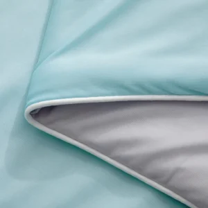 Air Condition Comforter for SummerPure Color, Ice Silk Cooling Blanket, Lightweight and Smooth, Twin, King Size Cold Quilt