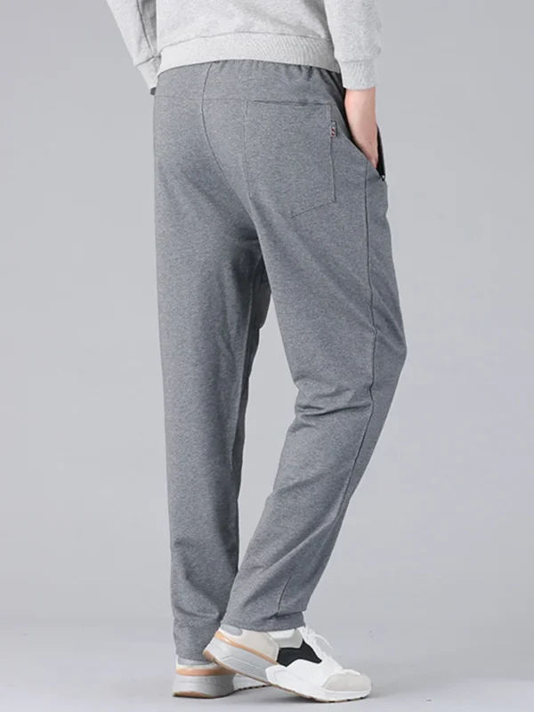 Spring Autumn Men Sweatpants Sportswear Fitness Gym Straight Cotton Track Pants Male Loose Joggers Trousers Plus Size 8XL - Image 2