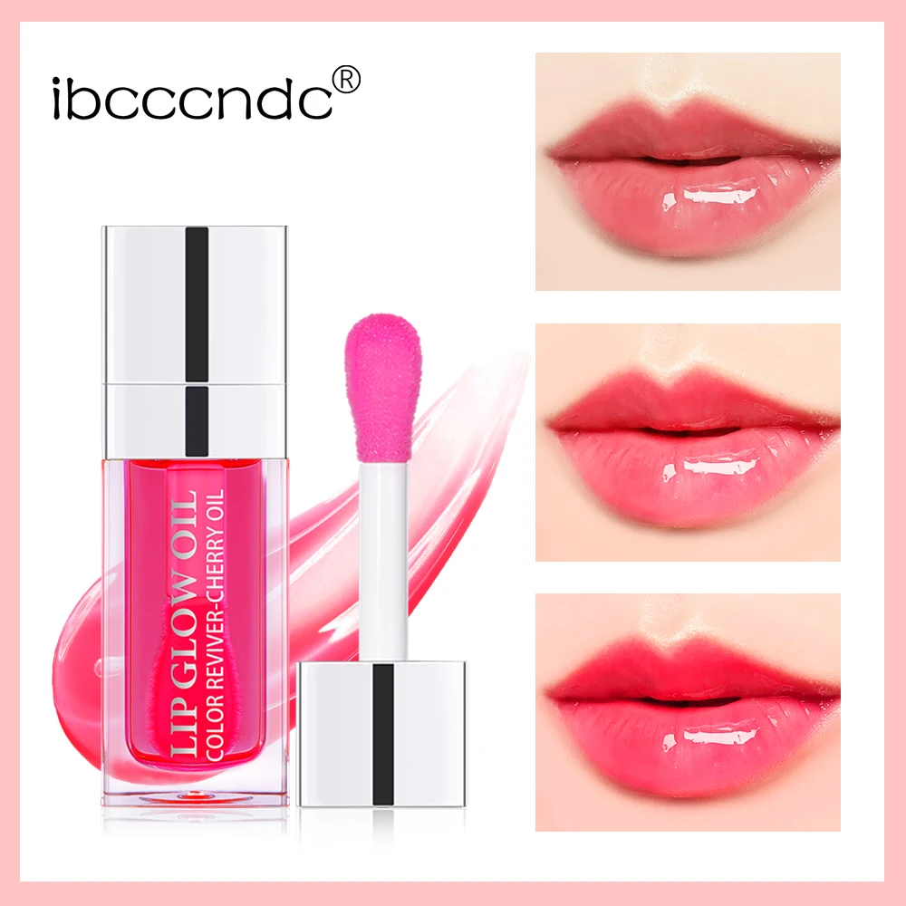 Crystal Jelly Moisturizing Lip Oil Plumping Lip Gloss Makeup Sexy Plump Lip Glow Oil Tinted Lip Plumper 6ml 1 Piece - Image 3