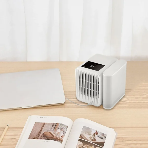 Microhoo Mini Portable Air Conditioner Fan Cooler 1000ML Aromatherapy Essential Oil Diffuser Fast Cooling Humidifier Household - Image 3