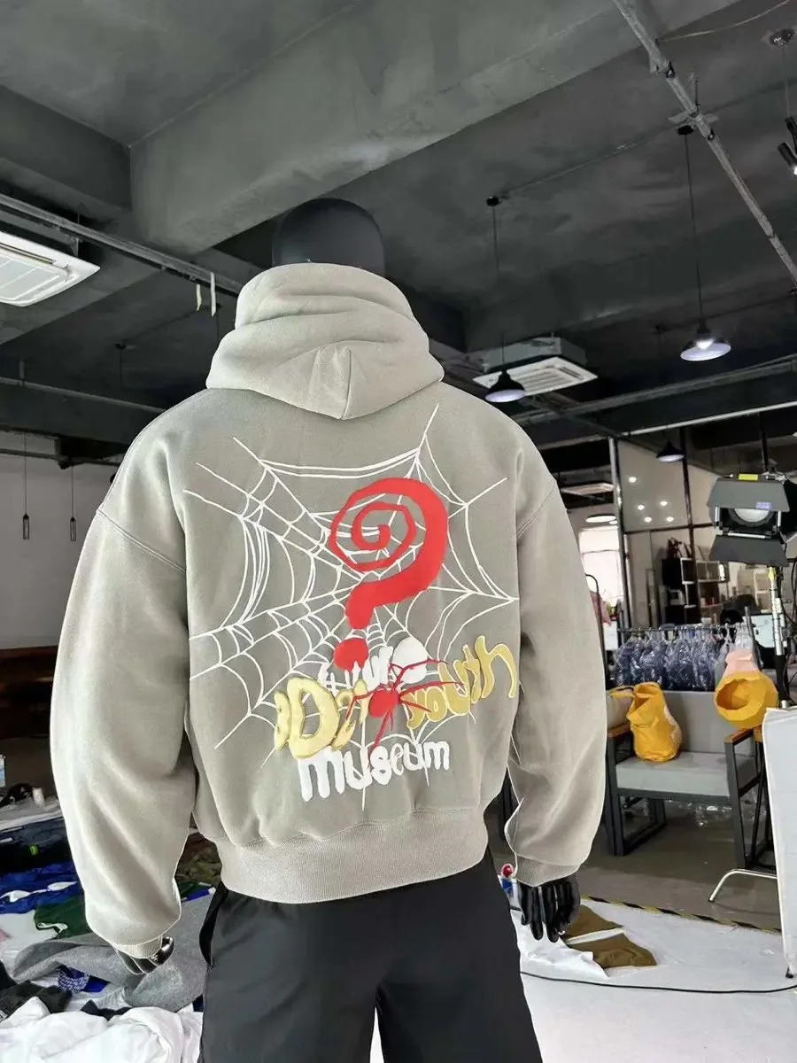 Women Y2K Hoodies Harajuku Letter Print Loose Sweatshirt Trousers Hip Hop Punk Long Sleeve Pocket Men Sweatpant Streetwear Tops - Image 4