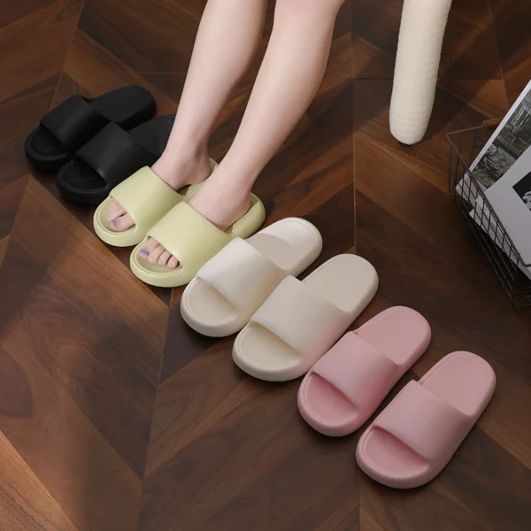Lightweight Platform Slippers Women Super Soft Non Slip Beach Flip Flops Woman Comfort Couples Indoor Slides Shower Shoes - Image 2