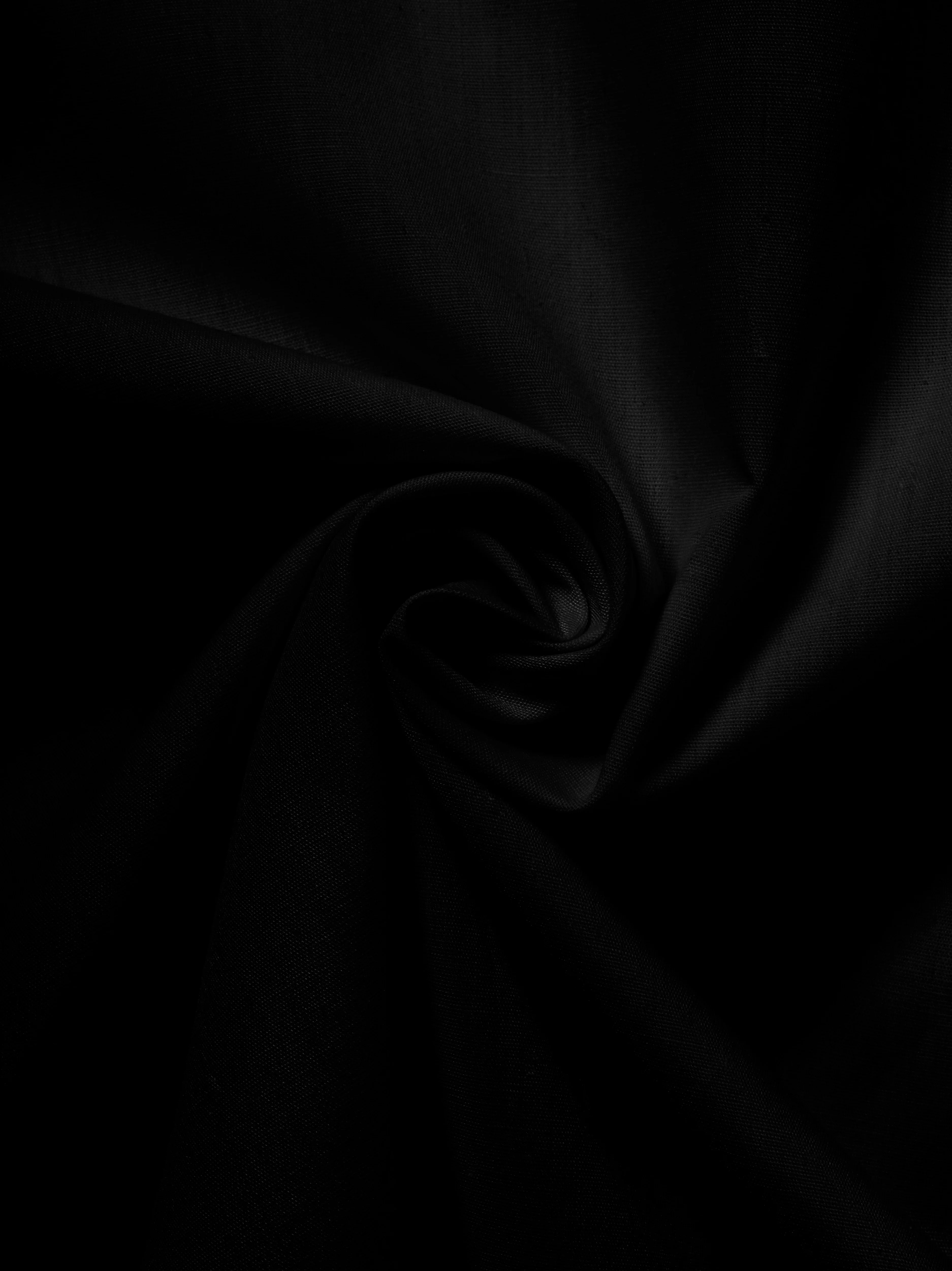 Spring and autumn men's long-sleeved solid color shirt, stand-up collar comfortable button-down fashionable slim shirt - Image 5