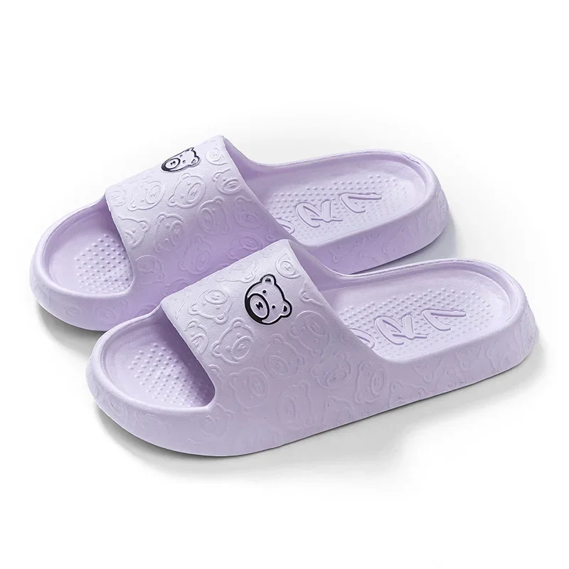 EVA Summer Women Fashion Cute Outdoor Non-Slip Rubber Slippers Indoor Soft Sole Couple Graffiti Sandals - Image 5