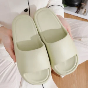 Lightweight Platform Slippers Women Super Soft Non Slip Beach Flip Flops Woman Comfort Couples Indoor Slides Shower Shoes