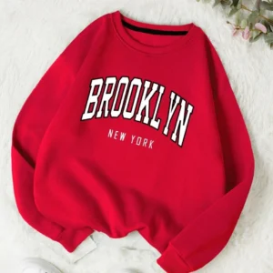 Brooklyn New Work Printed Hoodies Women Cotton Colorful Clothes Basic Trend Hooded Tops Be Durable Harajuku Hoodie Womens
