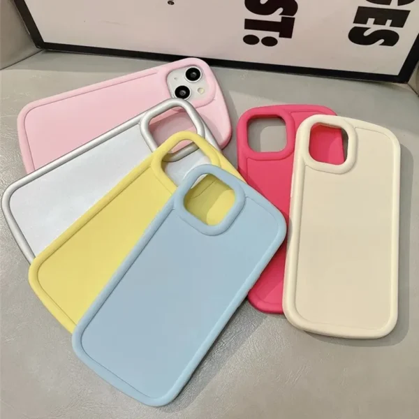 Luxury Matte Soft Candy Phone Case For iPhone 14 13 12 11 Pro Max Plus X Xs XR Max Shockproof Bumper Soft Silicone Cases Cover - Image 6
