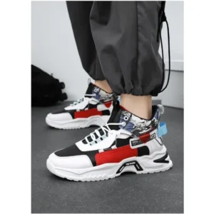 Men's new sports shoes, men's versatile, with height increasing, casual running, dad's trendy shoes