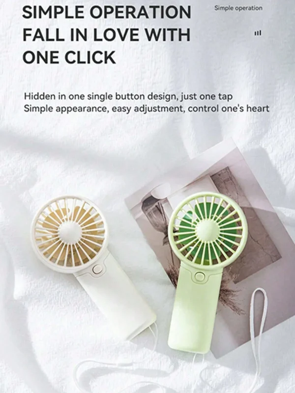 New Handheld Mini Air Conditioner Battery Portable Humidifier Mist Cooler Cooling Spray Humidifier Fan for Home/Office - Image 2