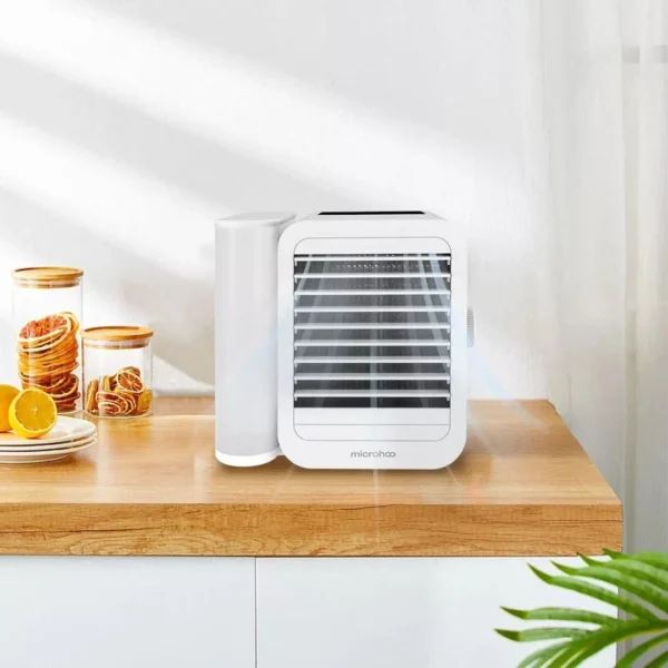 Microhoo Mini Portable Air Conditioner Fan Cooler 1000ML Aromatherapy Essential Oil Diffuser Fast Cooling Humidifier Household - Image 2
