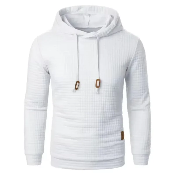 Warm Men's Solid Color Casual Hoodie Oversize Sweatshirt Sweatshirt With Zipper Paired Hoodies and Hoodies Women Man Sweatshirts - Image 4