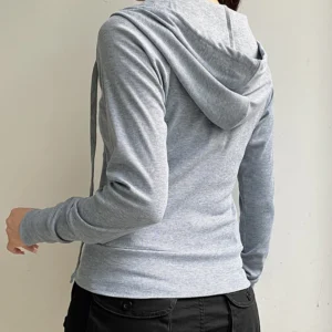 IAMSURE Casual Streetwear Basic Hooded Pockets Sweatshirt Tracksuit Solid Long Sleeve Hoodies Women 2023 Autumn Spring Fashion