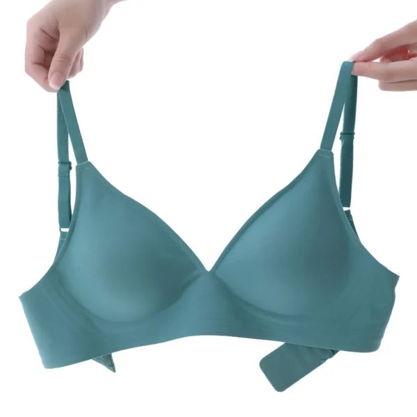 Latex Jelly Underwear Seamless Bras for Woman Wireless Sleep Removable Padded Bralette One Piece Brassiere No Wire Comfortable - Image 6