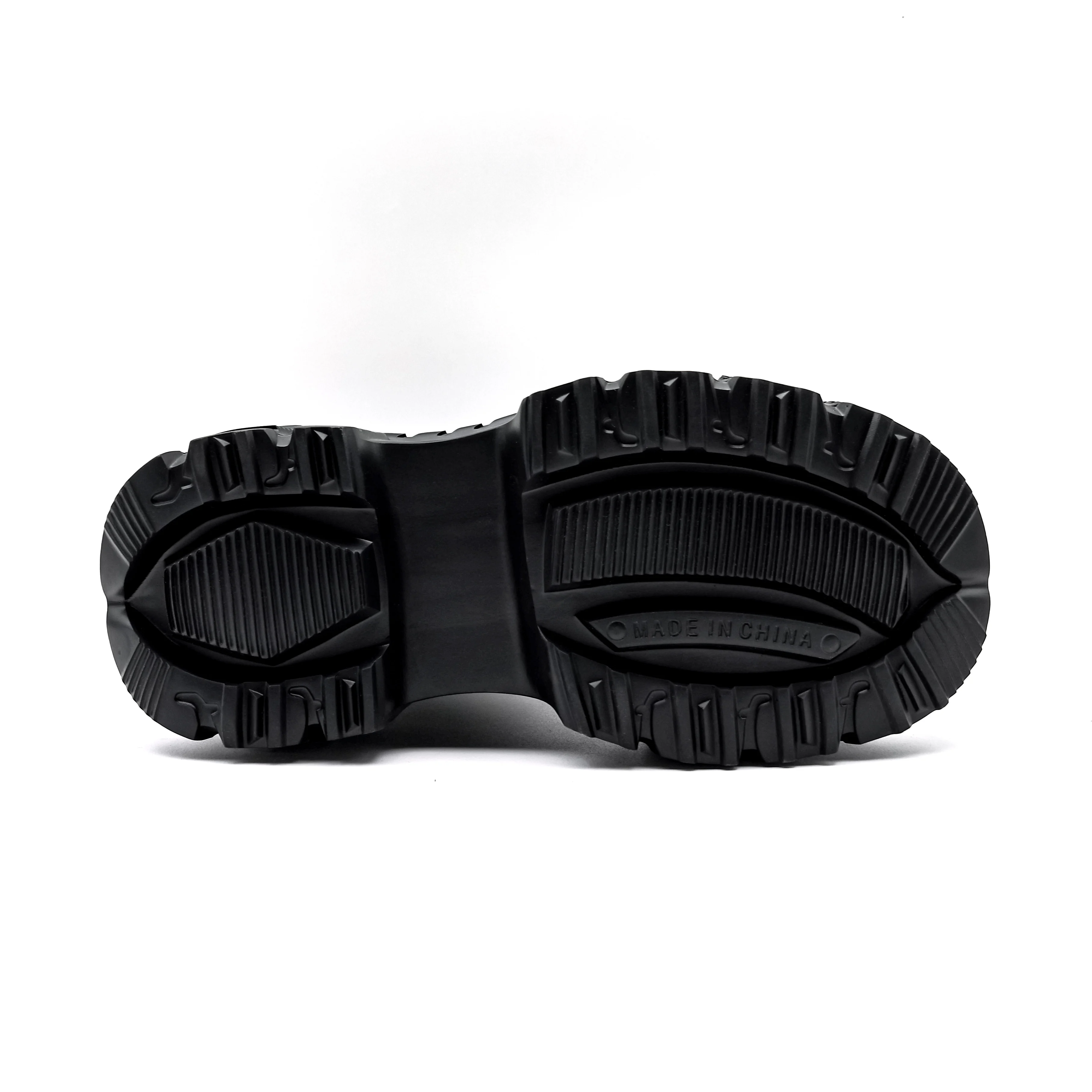 2024 New Punk Women Platform Ankle Boots Female's Rock Round Toe Lace Up Fashion Retro Chunky Shoes Metal Decor Short Boots - Image 3