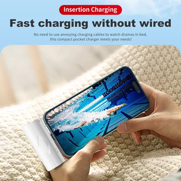 15W Magnetic Power Bank 3200mAh Super Fast Charging Wireless Powerbank External Battery Charger for IPhone 16/15/14/13/12 Xiaomi