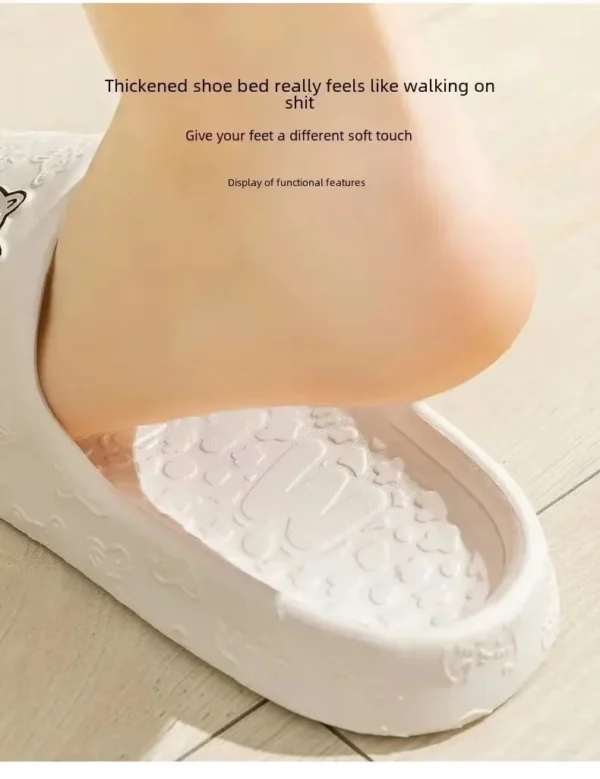 Women Summer EVA Slippers Indoor Home Bath Non Slip Soft Wide Comfort Couple Slippers Unisex Outdoor Beach Flip Flops Men Slides - Image 6
