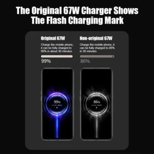 67W USB Super Fast Gallium nitride Charger Power Adapter 6A Type-C Cable Quick Charge Applicable For Xiaomi Samsung Huawei New