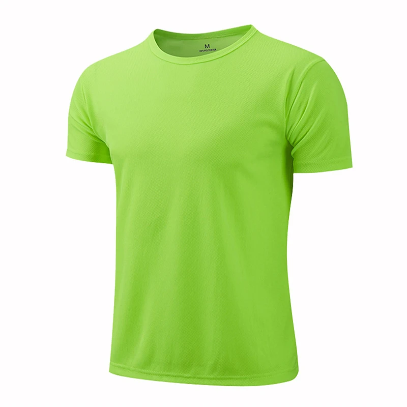 Men Women Quick Dry Short Sleeve Sport T Shirt Gym Jerseys Fitness Shirt Trainer Running T-Shirt Teenager Breathable Sportswears - Image 4
