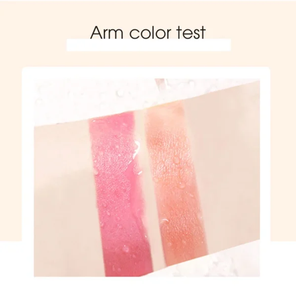 Jelly color-changing lipstick, warm and long-lasting, moisturizing and not easy to stick to the cup of flower lip balm - Image 3