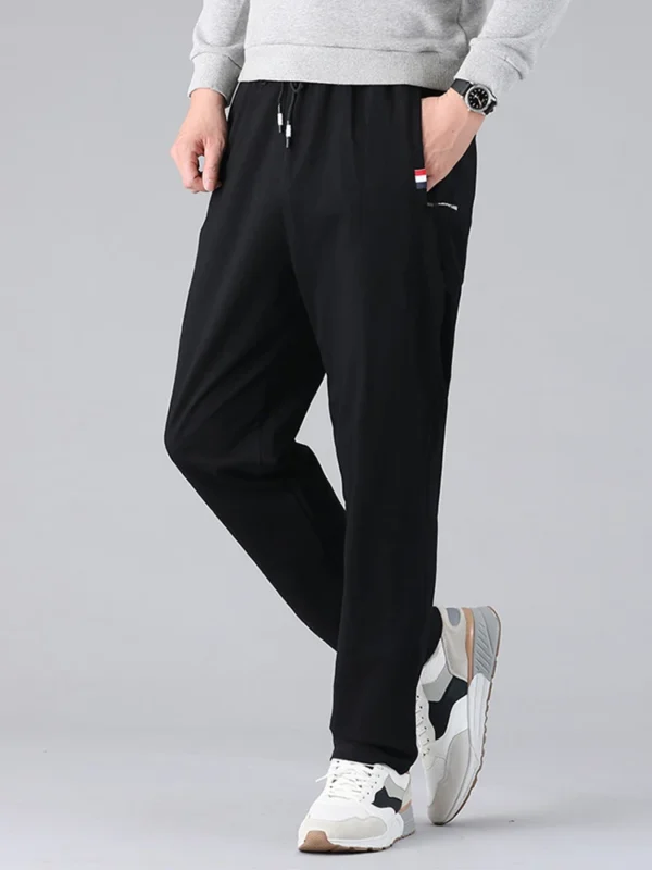 Spring Autumn Men Sweatpants Sportswear Fitness Gym Straight Cotton Track Pants Male Loose Joggers Trousers Plus Size 8XL - Image 4