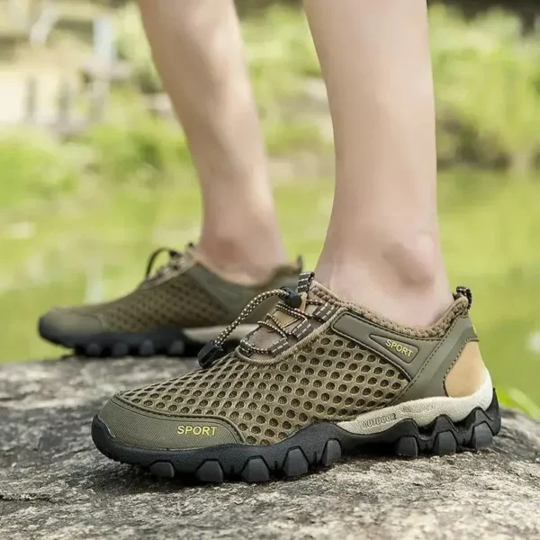 Breathable Sneakers Men Shoes Fashion Shoes For Men Climbing Hiking Shoes Men Outdoor Beach Wading Tenis Barefoot Sneakers - Image 2