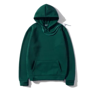 Men's and Women's Solid Color Pocket Hoodies Sports Fitness Sweatshirts Fashionable Casual Pullovers Multi Color