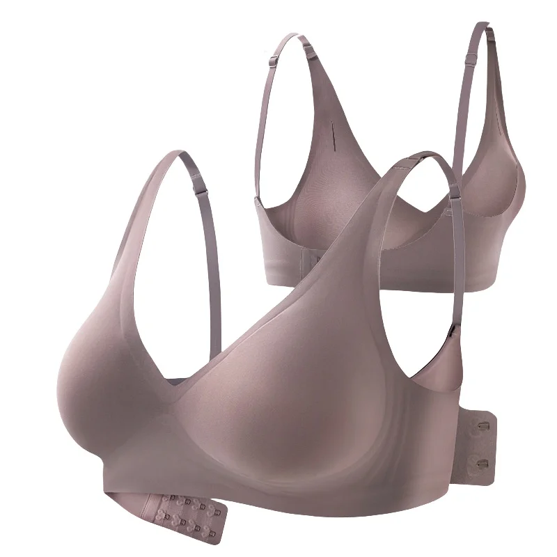 2Pcs/Set Seamless Bra Women Underwear Wireless Brassiere Soft Padded Intimate Female Push Up Sexy Lingerie Underwear Sleepwears - Image 5