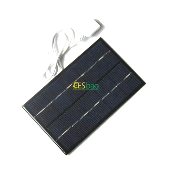 Wholesale Solar Panel USB Waterproof Outdoor Hiking Camping Portable Battery Mobile Phone Charging Bank Charging Panel - Image 5