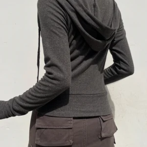 IAMSURE Casual Streetwear Basic Hooded Pockets Sweatshirt Tracksuit Solid Long Sleeve Hoodies Women 2023 Autumn Spring Fashion