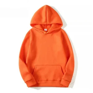 Spring and Autumn Trendy Solid Color Sports Hoodies Fleece Men's and Women's Sweatshirts Trendy Pullovers Couples Hoodies S-3XL