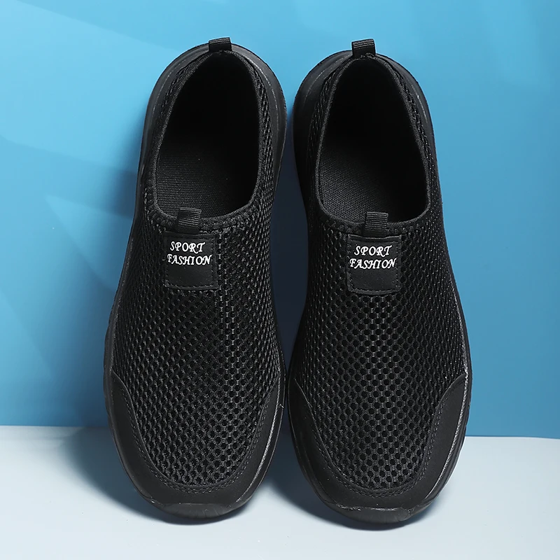 Men's sneakers classic casual Shoes Breathable mesh running sneakers without laces Lightweight Men's Shoes Zapatillas de deporte - Image 5