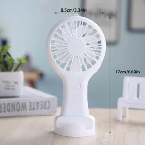 Portable Fan Mini Handheld Electric Fan Usb Rechargeable Handheld Small Pocket Fan Air Cooler