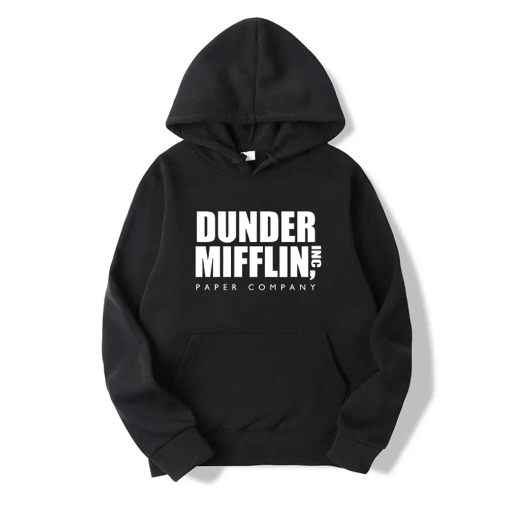 The Office Dunder Mufflin INC Paper Hoodie Dwight Schrute Sweatshirt Men Women Hoodies Casual Pullover Hooded Sweater - Image 2
