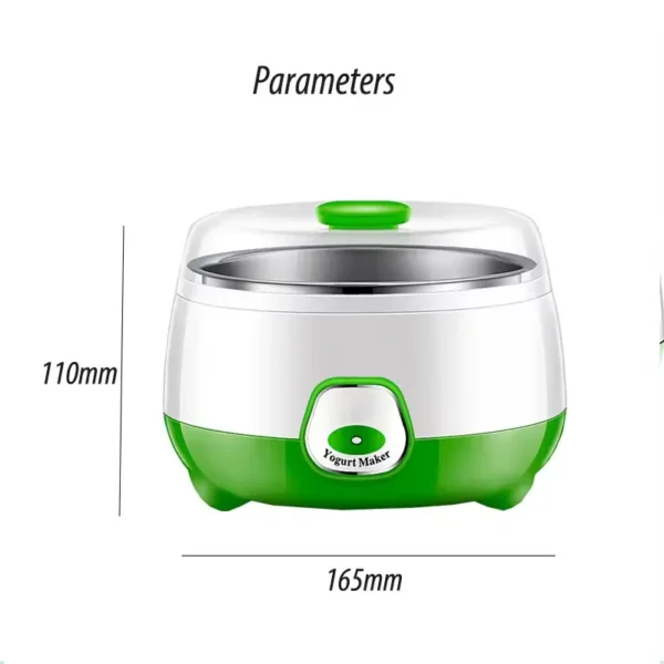 Yogurt Maker Mini Automatic Yogurt Machine Household DIY Yogurt Tools Kitchen Appliances Stainless Steel Tank Appliances Yogurt - Image 6