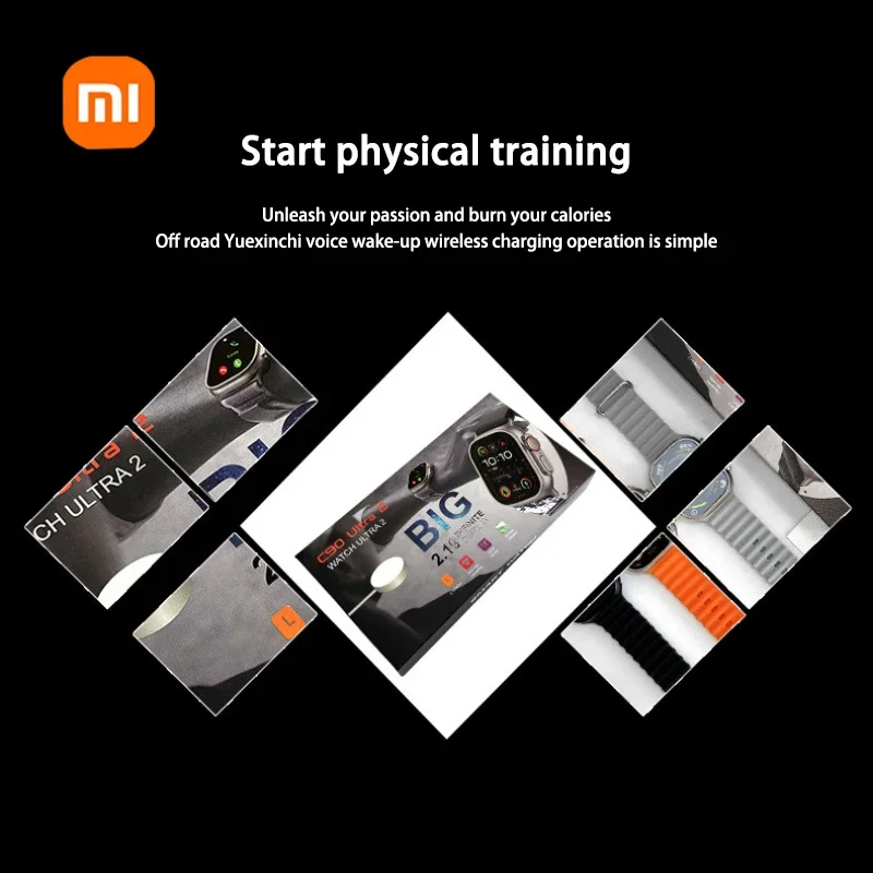 XIAOMI NEW C90 Ultral2 Smart Watch NFC waterproof Men Women GPS Track Bluetooth Call BT Music Games Wireless Charging Smartwatch - Image 5