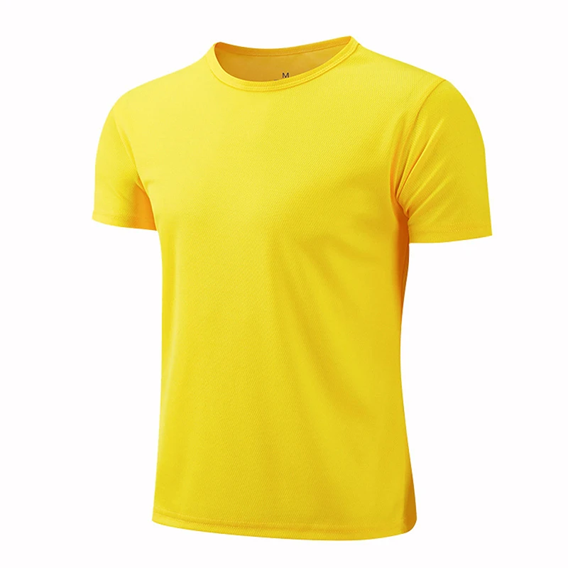 Men Women Quick Dry Short Sleeve Sport T Shirt Gym Jerseys Fitness Shirt Trainer Running T-Shirt Teenager Breathable Sportswears - Image 3