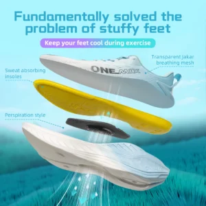 ONEMIX 2024 Autumn Sneakers Breathable Jogging Shoes Men Lightweight Women Sport Sneaker Men Gym Shoes Outdoor Male Sports Shoes
