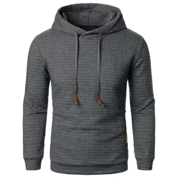 Warm Men's Solid Color Casual Hoodie Oversize Sweatshirt Sweatshirt With Zipper Paired Hoodies and Hoodies Women Man Sweatshirts - Image 2