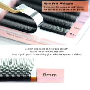 NAGARAKU YY Shape Eyelashes Extension Soft Premium False Eyelashes individual Makeup Black Crisscross Beauty