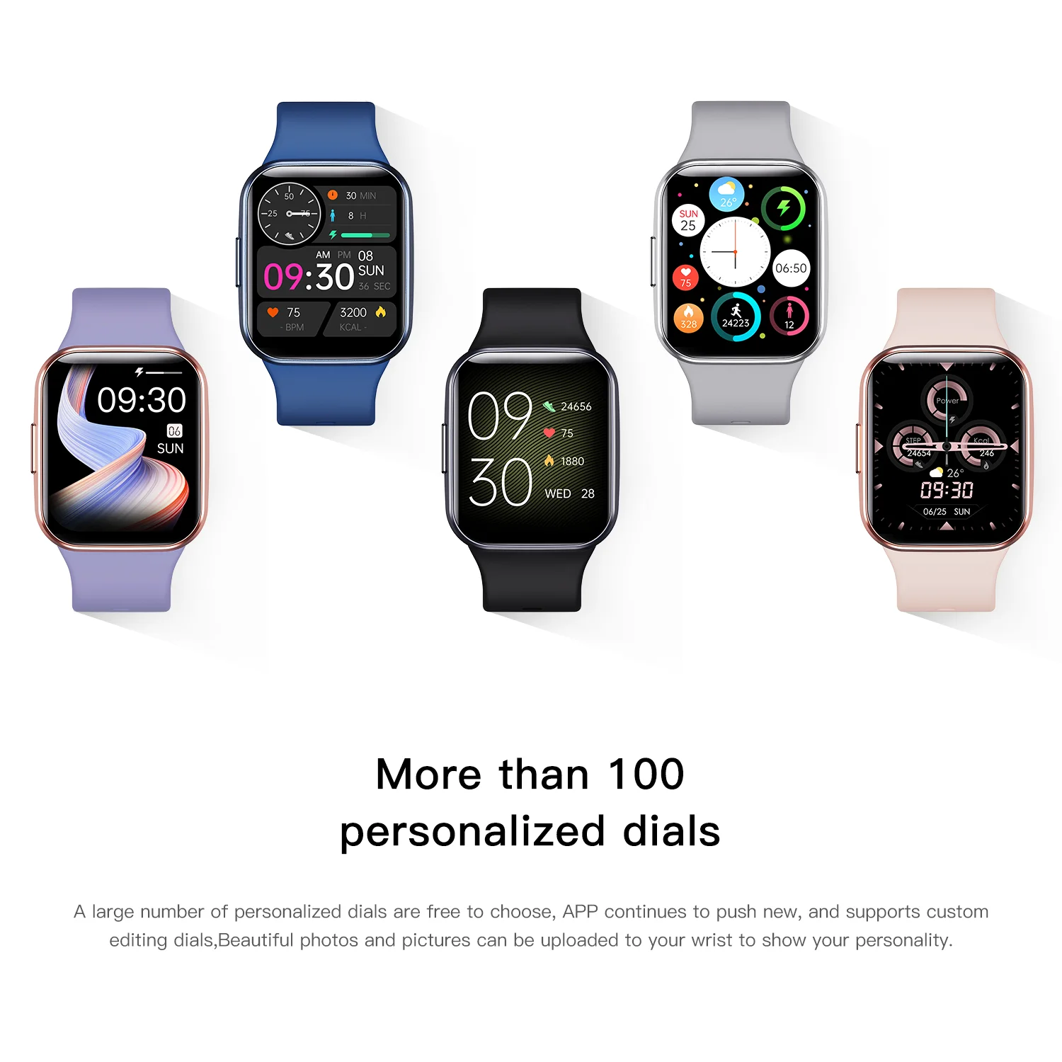 2023 Luxury Smart Watch Men Fitness Monitor Waterproof Sport Smartband Wrist Smartwatch for Women Xiaomi Huawei PK Amazfit GTR 4 - Image 4