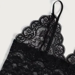 Sexy Women's Lingerie European and American Pajamas Lace Pajamas Underwear Nightdress Sexy Hot Female Nightdress