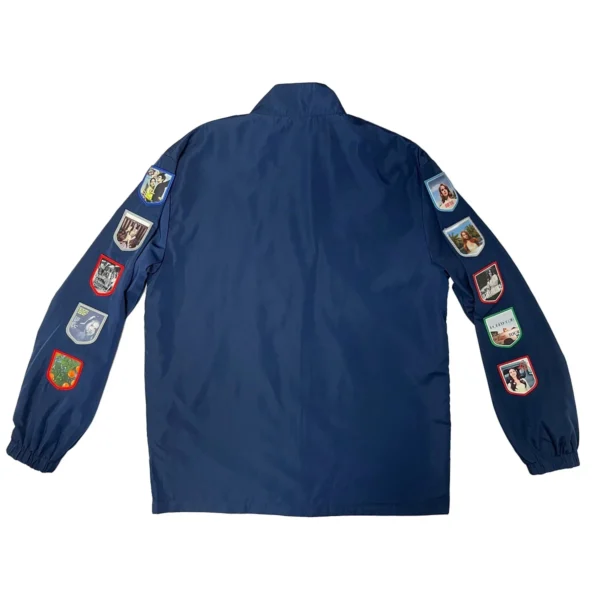 Lana Merch Racing Jacket With Patches Commemorative LDR Racer Jackets In Navy For Women And Men Del Tops Coat Reys Clothing - Image 2