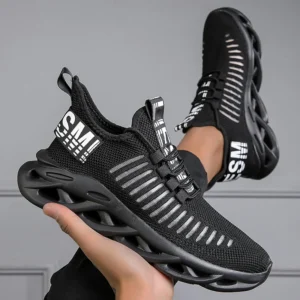 Breathable Running Shoes For Women Mesh Tennis Sports Shoes Outdoor Air Waling Casual