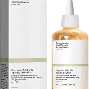 100ml Glycolic Acid 7% Toning Solution To Remove Acne and Moisturize Skin Rejuvenating Lotion