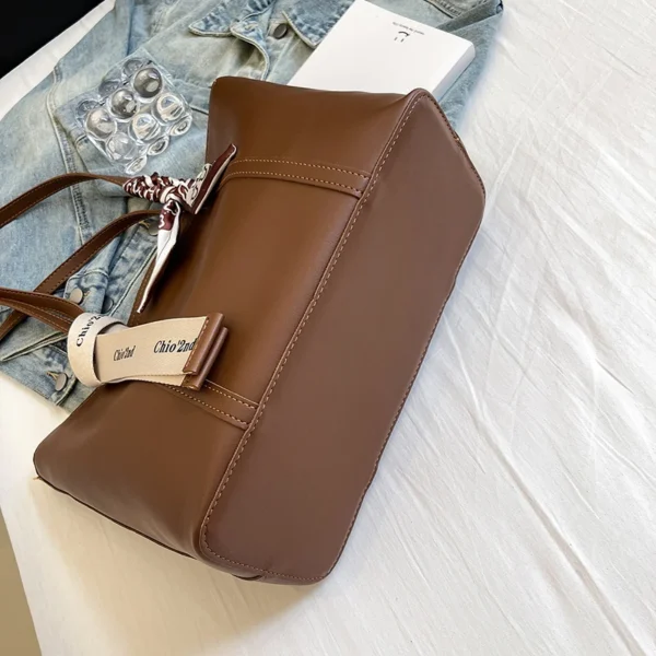 Women's bag New summer black handbag large capacity shoulder bag niche commuter woman bag Tote bag - Image 4