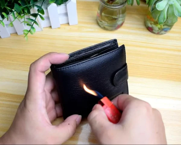 Men's wallet made of genuine leather wallet Short Hasp carteira masculina Purse 2024 luxury male billetera hombre erlek czdan - Image 2
