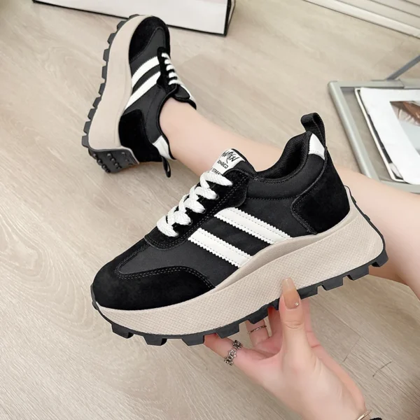 2024 New Arrival Golf Shoes Womens Thick-soled Designer Casual Shoes for Lady Anti Slip Training Female Walking Shoe Ladies D368