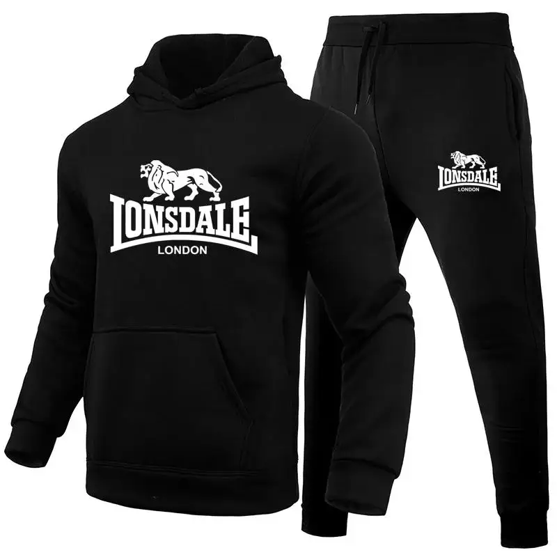 Hoodie Pants 2 Piece Sets Basketball Pullover Men’s Clothing Sweatshirt Tracksuit Women Sportswear Clothes for Men Tracksuit Men - Image 6