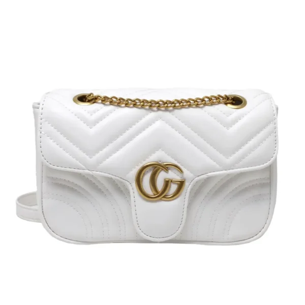 Small Square Bag for Women 2024 New Chain Bag, Diamond Grid Embroidered Thread Crossbody Bag, High-end Mamon Love Bag - Image 5